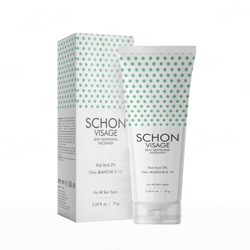Schon Visage Skin Whitening Facewash For All Skin Types