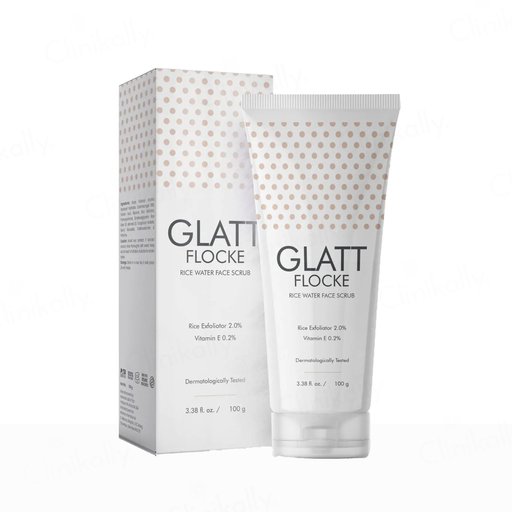 Glatt Flocke Rice Water Face Scrub