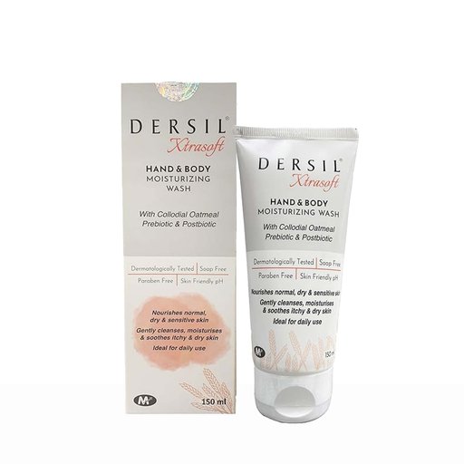 Dersil Xtrasoft Hand & Body Moisturizing Wash