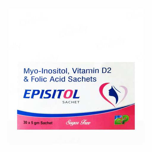 Episitol Myo-Inositol, Vitamin D2 & Folic Acid Nutraceutical Powder
