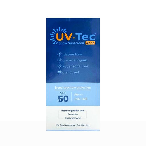 UV-Tec Acne Snow Sunscreen SPF 50 PA+++