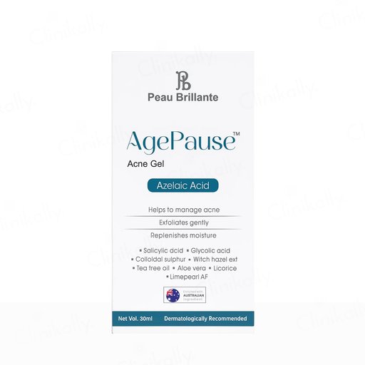 AgePause Azelaic Acid Acne Gel Face Serum
