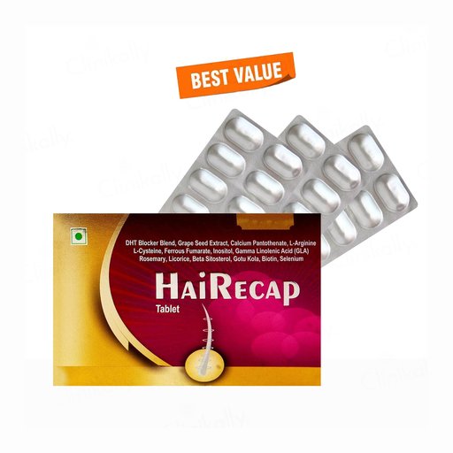 HaiRecap Nutraceutical Hair Growth Tablet