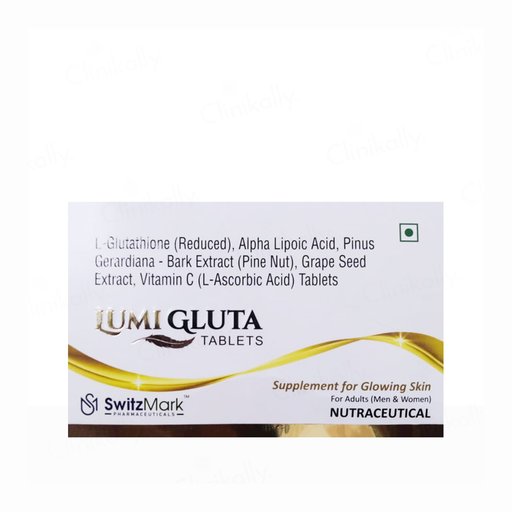 Lumigluta Nutraceutical Supplement Tablet For Glowing Skin