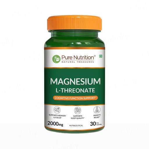 Pure Nutrition Magnesium L-Threonate Veg Capsule