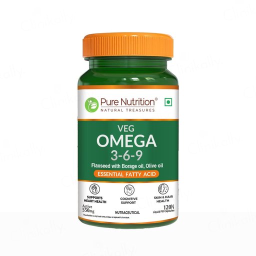 Pure Nutrition Veg Omega 3-6-9 Veg Softgel Capsule