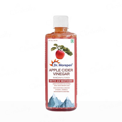 Dr. Morepen Apple Cider Vinegar With 2X Mother (Raw & Unfiltered)