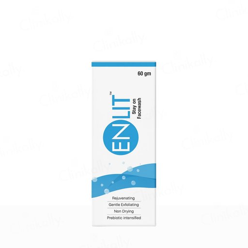 Enlit Stay On Rejuvenating & Gentle Exfoliating Face Wash