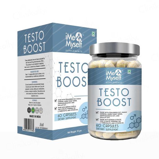 iMeMyself Testo Boost Dietary Supplement Vegetarian Capsule