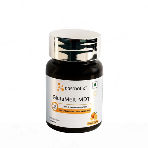 Cosmofix Glutamelt-MDT Nutraceutical Tablet - Orange Flavour