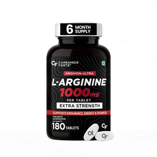 Carbamide Forte L-Arginine 1000mg Extra Strength Tablet