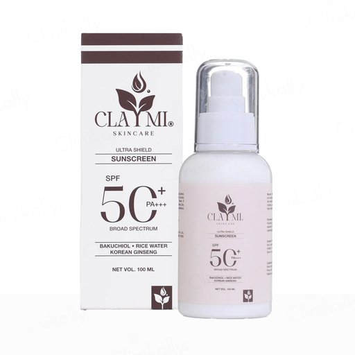 Claymi Ultra Shield Broad Spectrum Sunscreen SPF 50+ PA+++