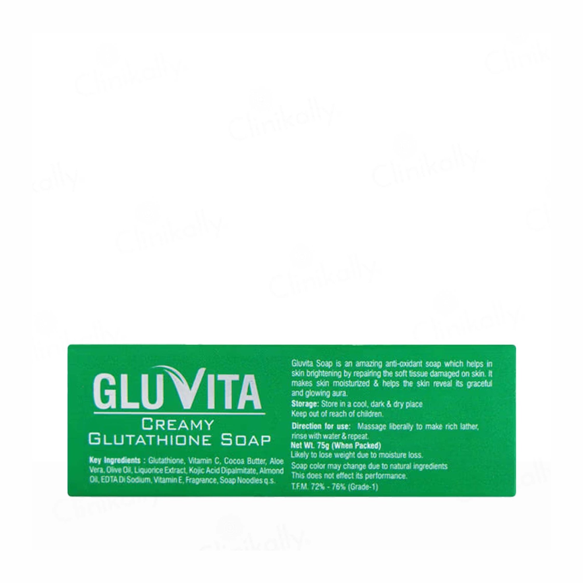 Buy Gluvita Creamy Glutathione Soap Online at Best Price