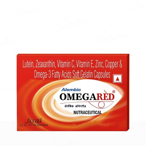 Omegared Nutraceutical Soft Gelatin Capsule