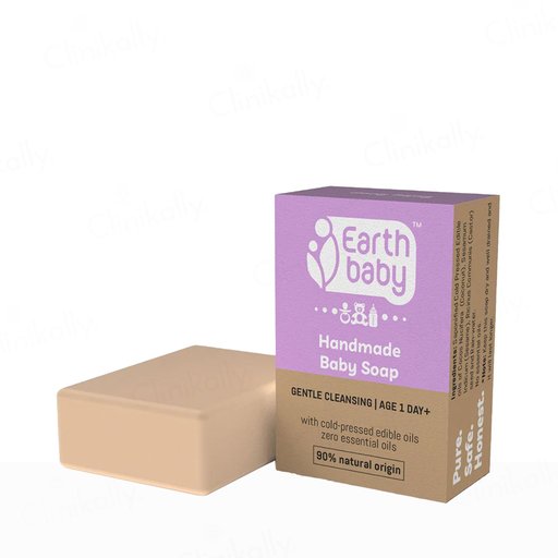 Earth Baby Handmade Gentle Cleansing Baby Soap (Age 1 Day+)