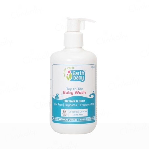 Earth Baby Top To Toe Baby Wash For Hair & Body