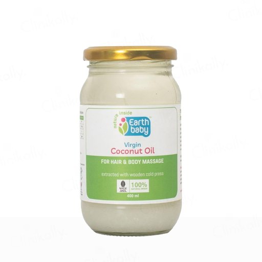 Earth Baby Virgin Coconut Oil For Hair & Body Massage
