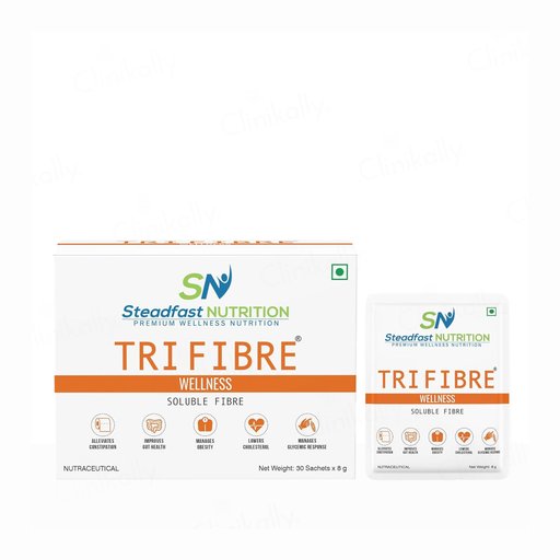 Steadfast Nutrition Tri Fibre Wellness Clear Soluble Fibre Sachet