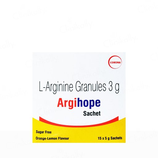 Argihope Sugar Free Sachet - Orange - Lemon Flavour
