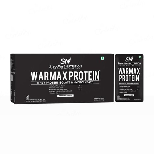 Steadfast Nutrition Warmax Protein Powder - Chocolate Flavour