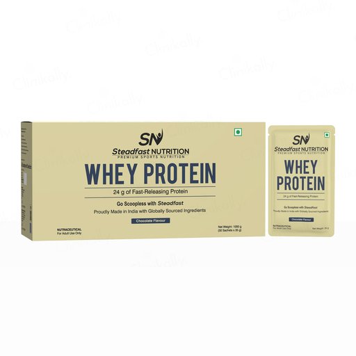 Steadfast Nutrition Whey Protein Sachet - Chocolate Flavour