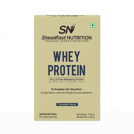 Steadfast Nutrition Whey Protein Sachet - Chocolate Flavour