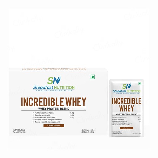 Steadfast Nutrition Incredible Whey Protein Blend Sachet
