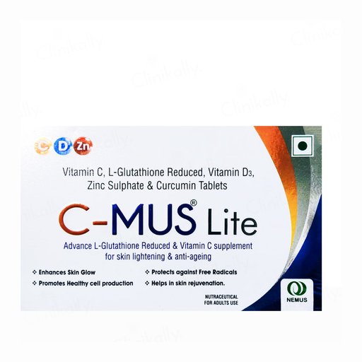 C-Mus Lite Advance Skin Lightening & Anti-Ageing Tablet