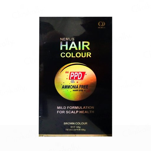 Nemus PPD & Ammonia Free Hair Colour - Brown
