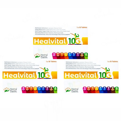 Healvital 10G Nutraceutical Tablet