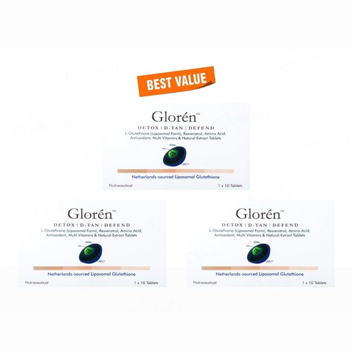 Diara Gloren Detox & D-Tan Nutraceutical Tablet