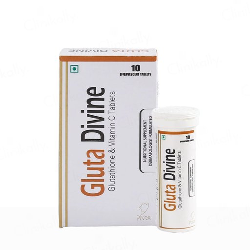 Gluta Divine Glutathione & Vitamin C Effervescent Tablet