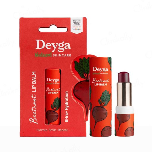 Deyga Beetroot Lip Balm 8Hrs+ Hydration