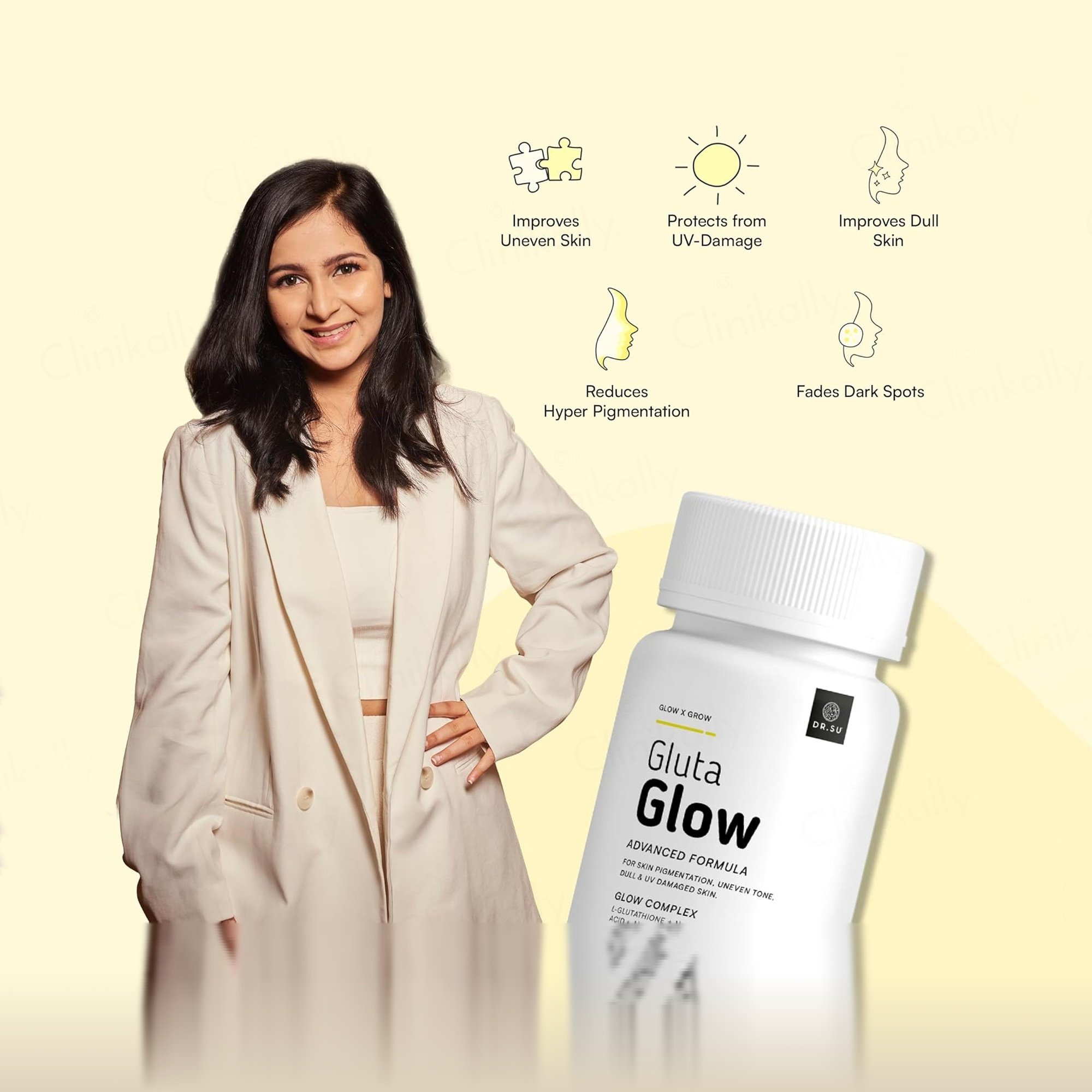 Buy Dr. Su Gluta Glow Advanced Formula Tablet Online at Best Price