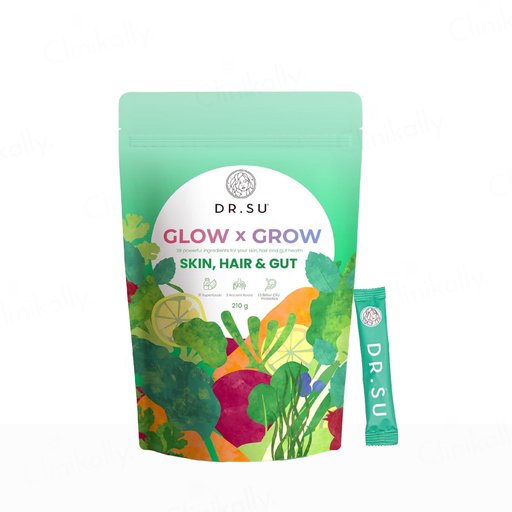 Dr. Su Glow x Grow Skin, Hair & Gut Supplement Powder