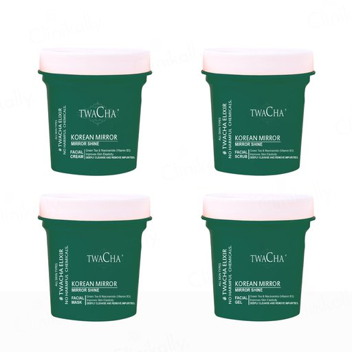 TWACHA Korean Mirror Shine Facial Kit