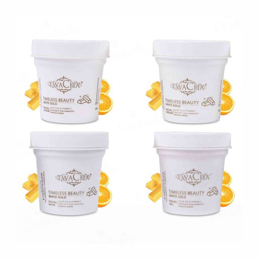 TWACHA Timeless Beauty White Gold Facial Kit