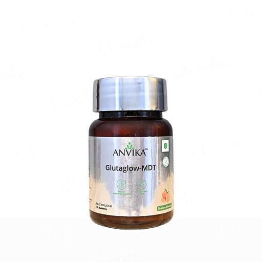 Anvika Gluta Glow MDT Nutraceutical Tablet - Orange Flavour