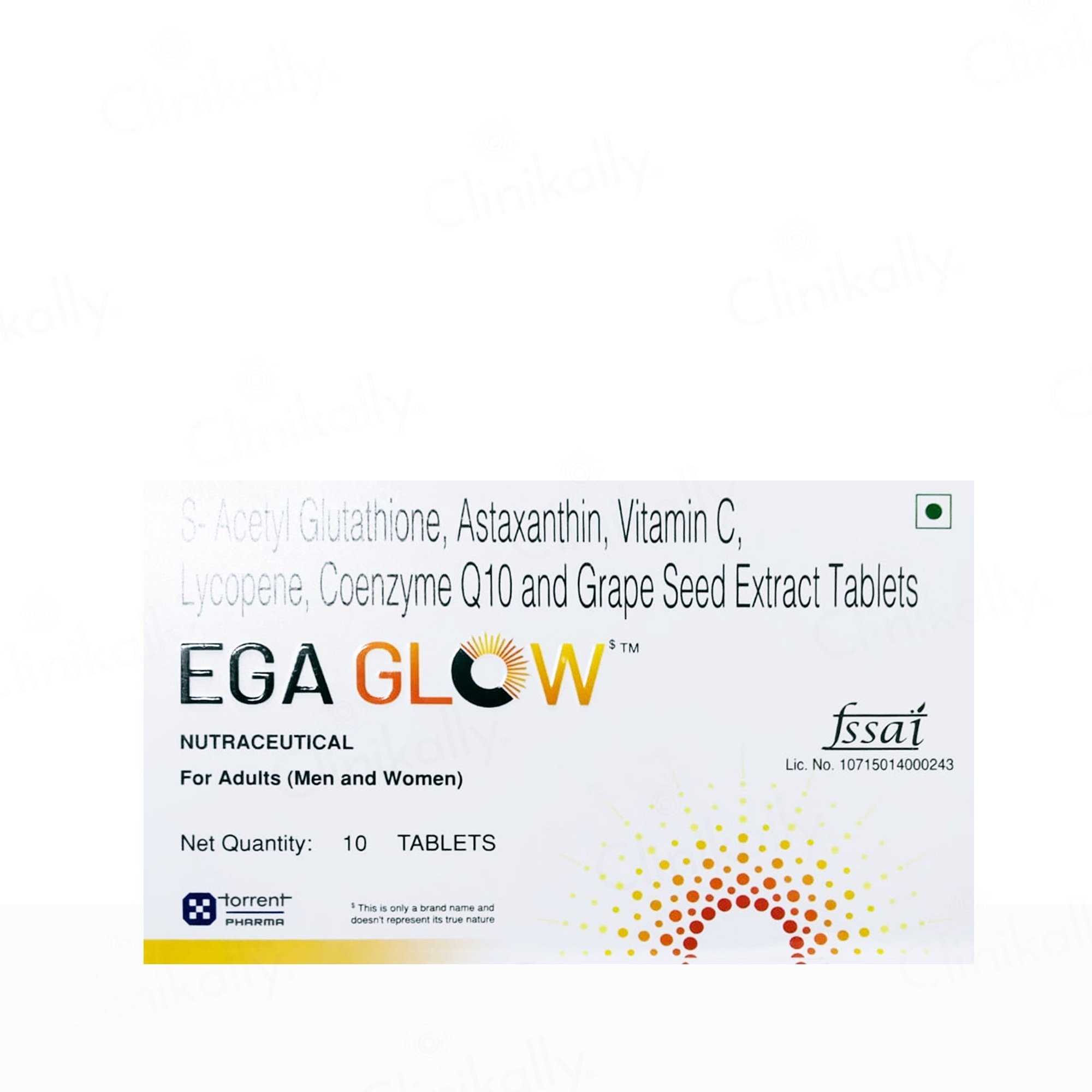 best acetylated glutathione coq10 Buy Ega Glow Nutraceutical Tablet Online at Price The Best Whitening 24gold