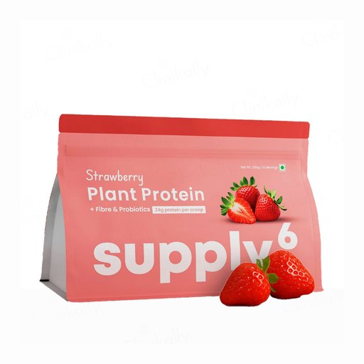 Supply6 Fiber & Probiotics Plant Protein Powder