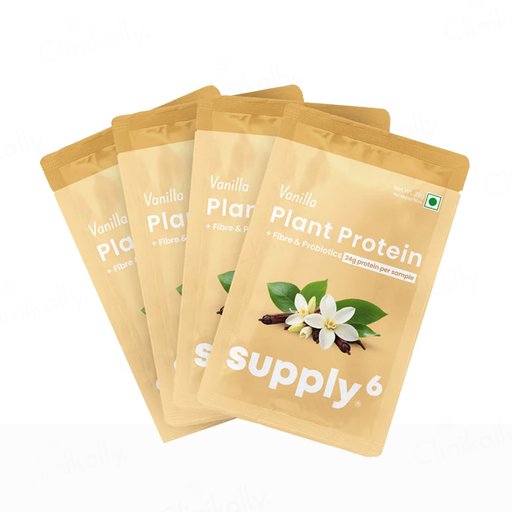 Supply6 Fiber & Probiotics Plant Protein Powder