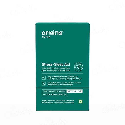 Origins Nutra Stress-Sleep Aid Nutraceutical Veg Capsule