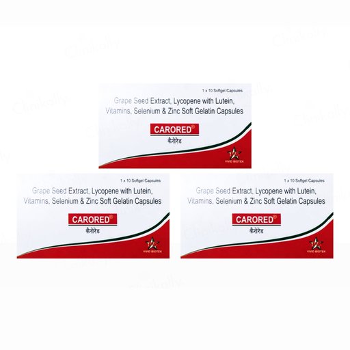 Carored Softgel Capsule