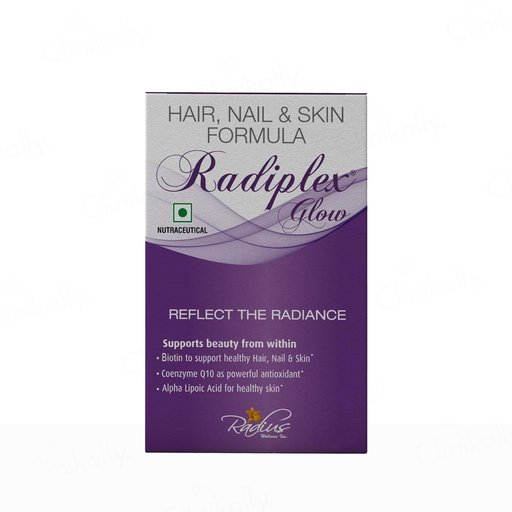 Radiplex Glow Nutraceutical Capsule For Hair, Nail & Skin