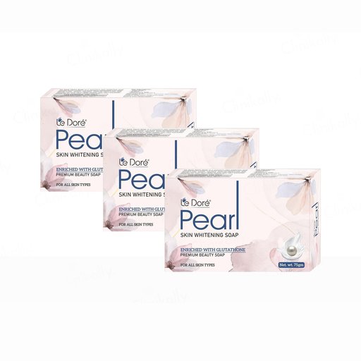 Buy Le Dore Pearl Skin Whitening Premium Beauty Soap Online at Best Price