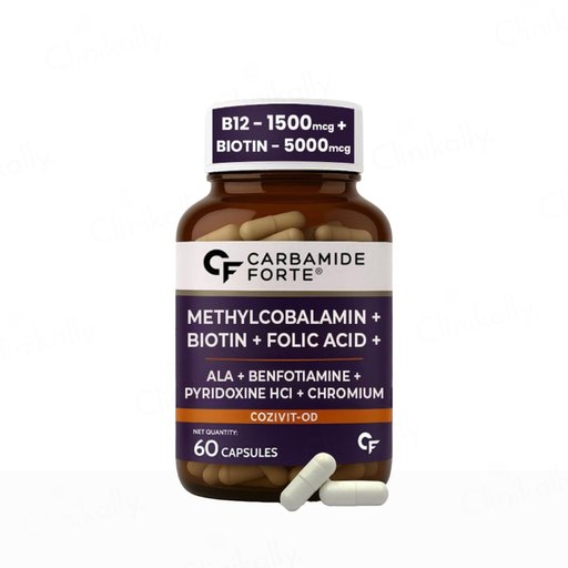Carbamide Forte Methylcobalamin + Biotin + Alpha Lipoic Acid + Folic Acid Capsule