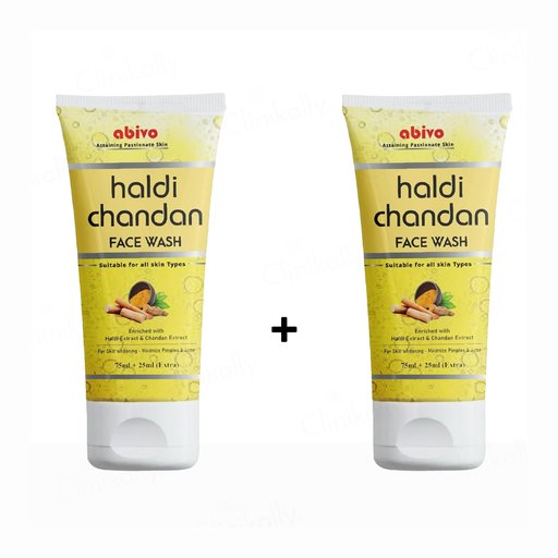Abivo Haldi Chandan Face Wash