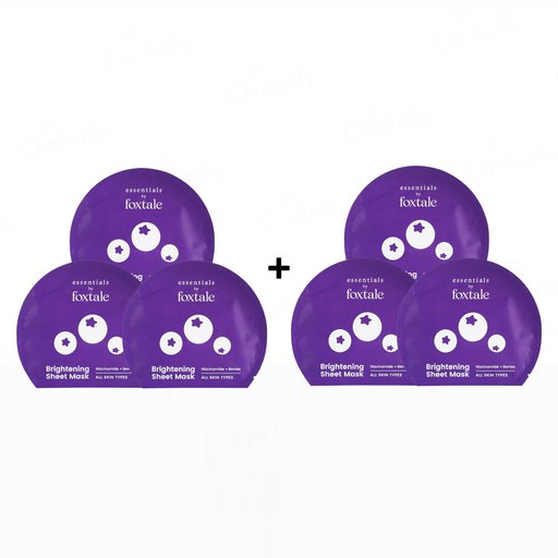 Foxtale Brightening Face Sheet Mask