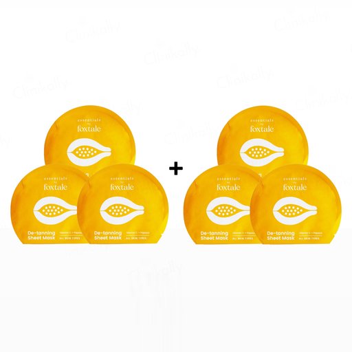 Foxtale De-Tanning Face Sheet Mask