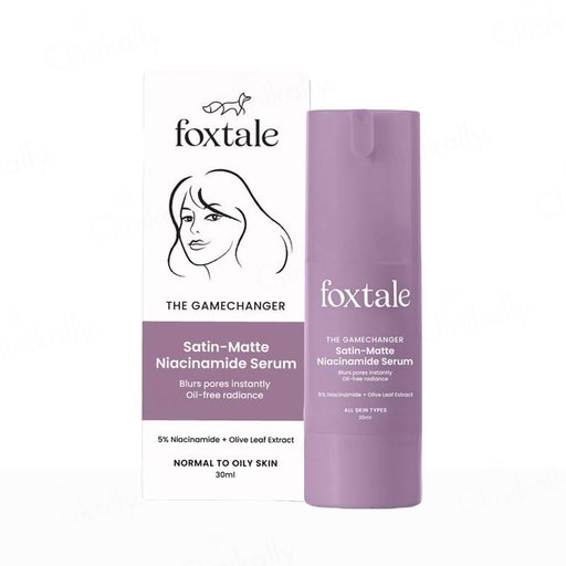 Foxtale Satin-Mate 5% Niacinamide Face Serum